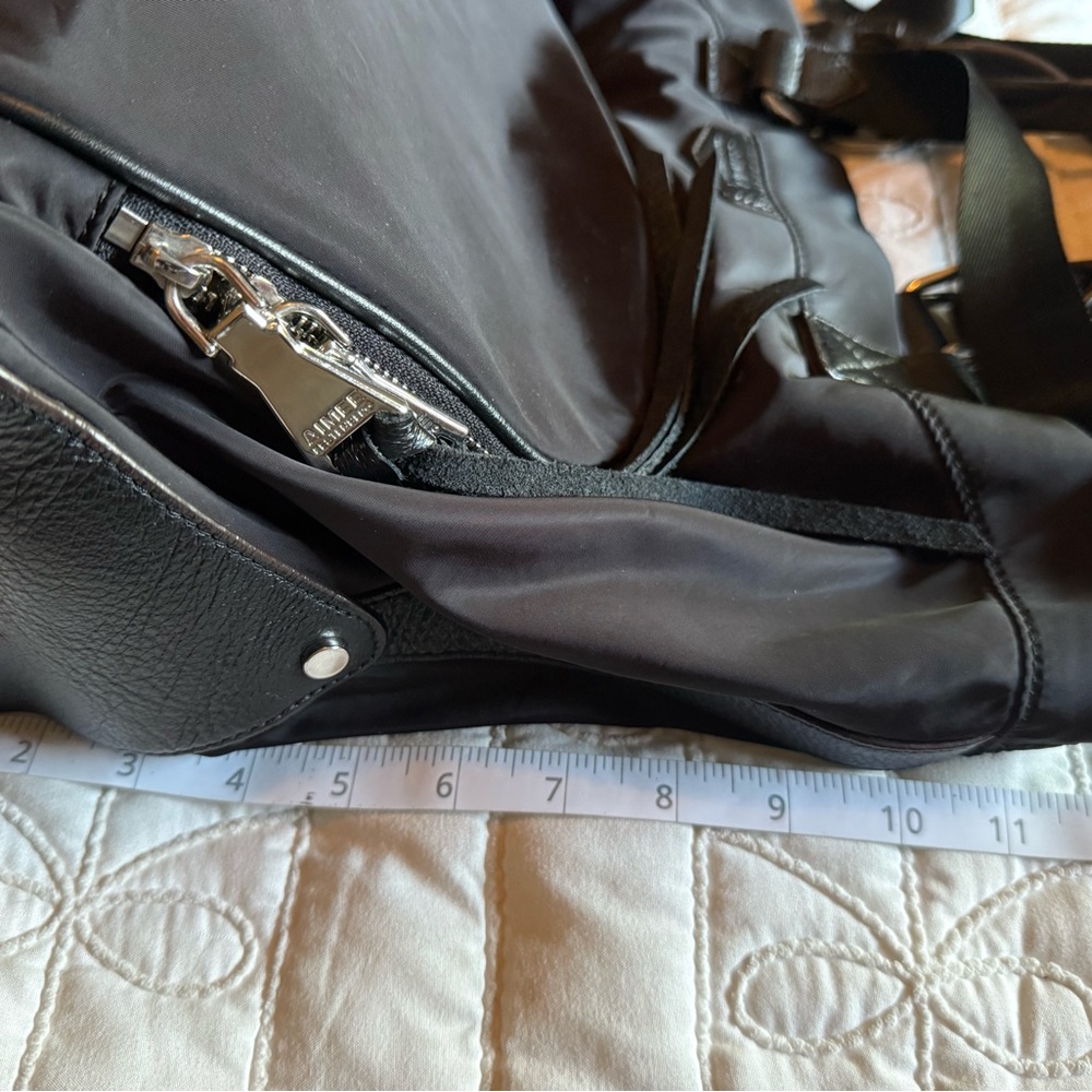 Aimee Kestenberg Black Nylon Shoulder Bag - Picture 6 of 7